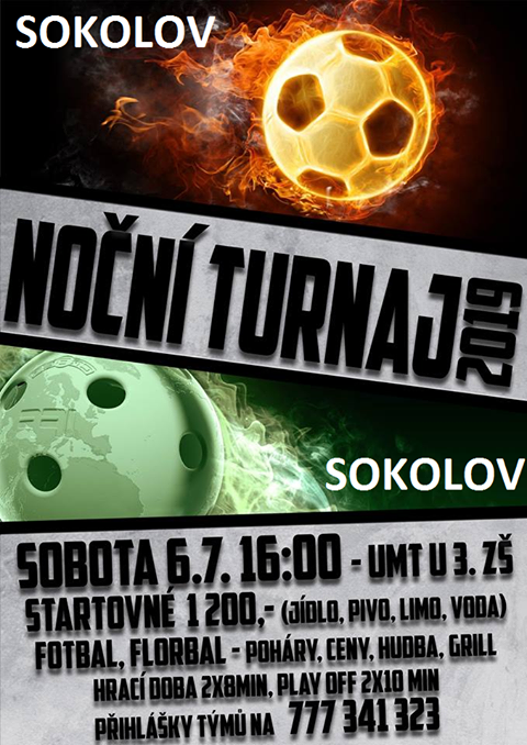 Noční turnaj Sokolov 2019